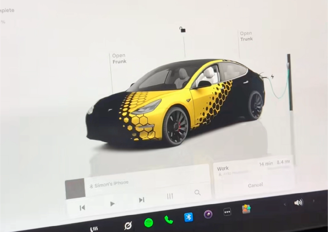 In Car Displau