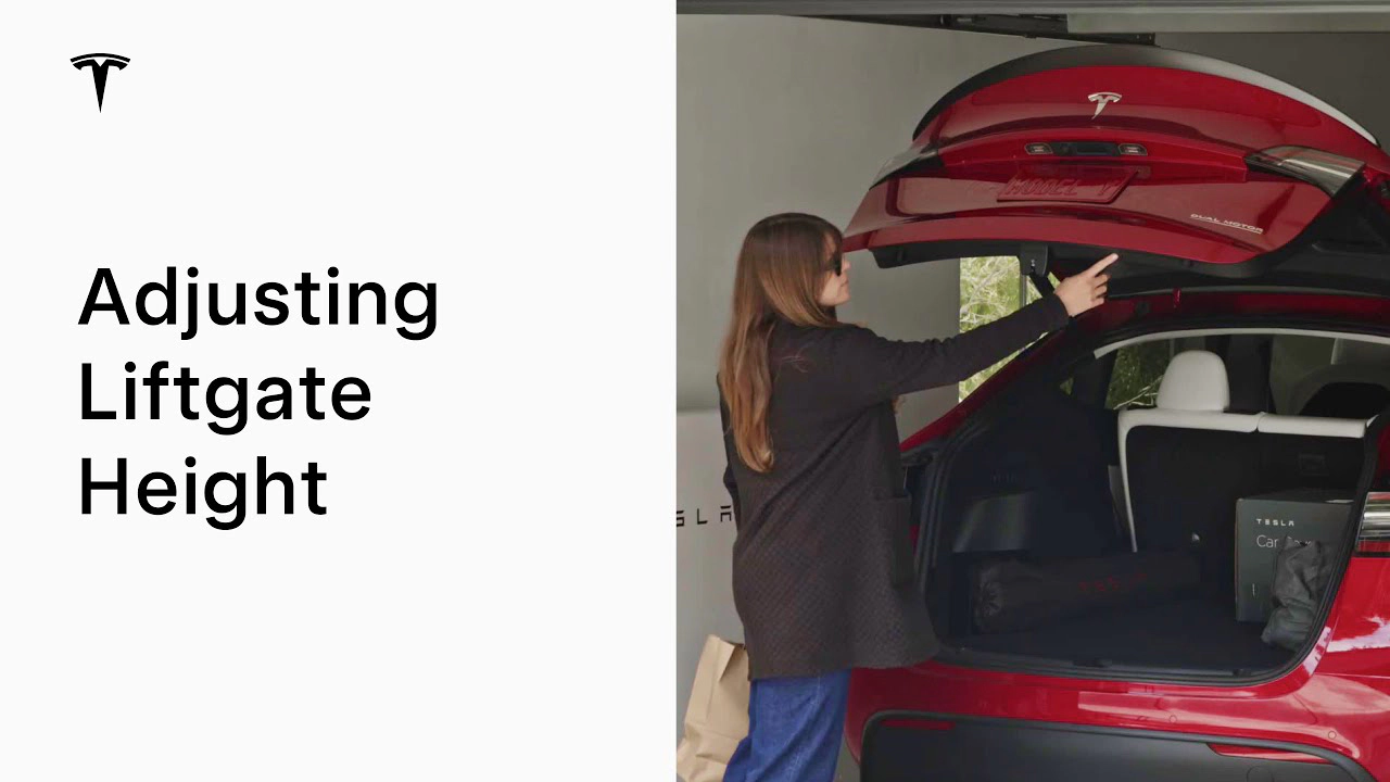 Adjusting Liftgate Height