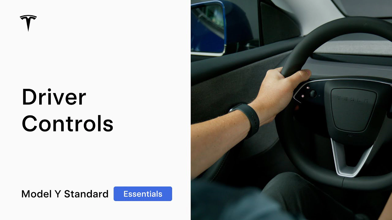 Driver Controls | Model Y Standard Essentials