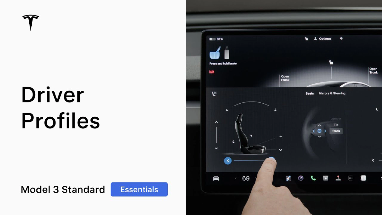 Driver Profiles | Model 3 Standard Essentials
