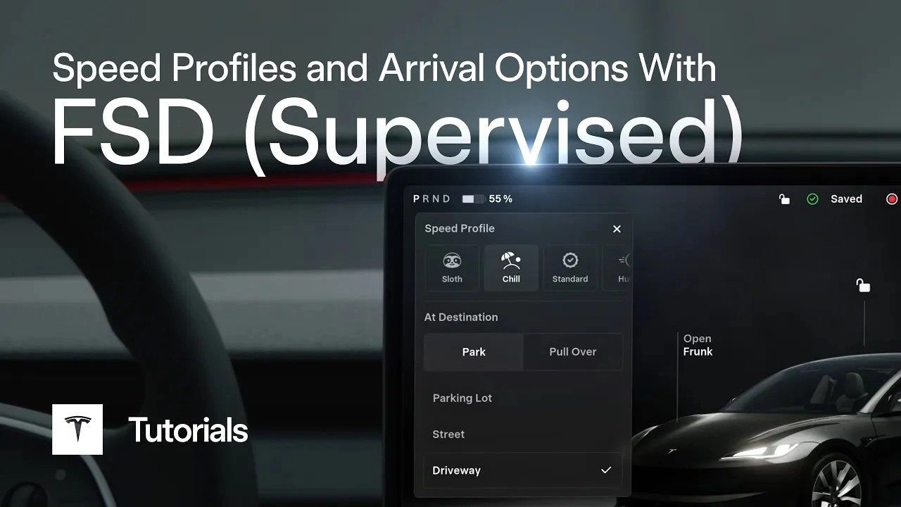 Speed Profiles and Arrival Options
