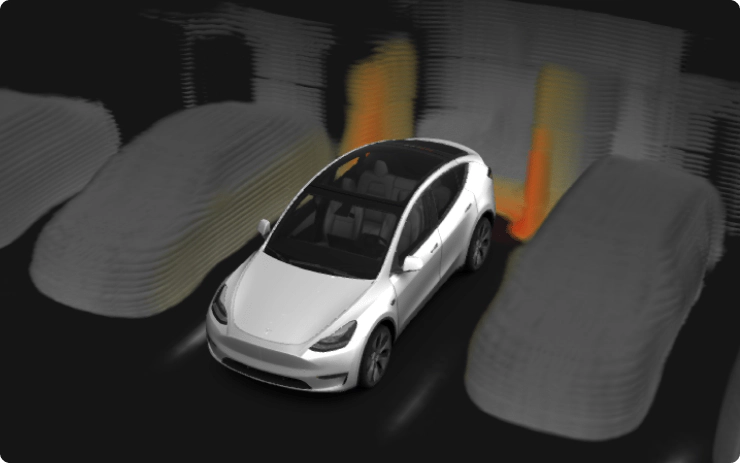 Tesla Vision Park Assist Cover